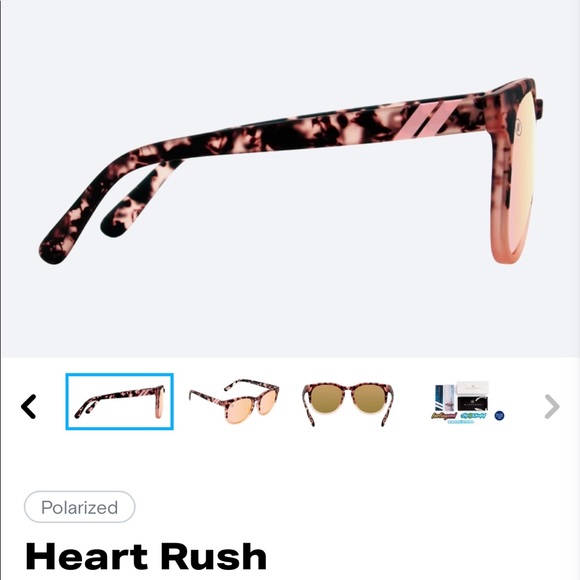 Blenders Accessories | Never Worn Blenders Heart Rush Sunglasses | Poshmark